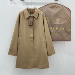 Burberry Mid-length Camden Heritage Car Coat Honey