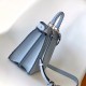 Fendi Peekaboo ISeeU Small Blue Selleria Bag Fendi Peekaboo ISeeU Small Blue Selleria Bag