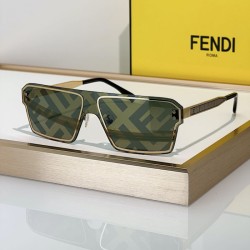 Fendi Fragment Square Sunglasses