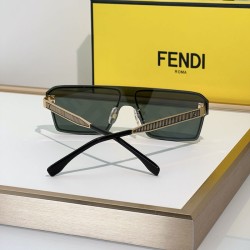 Fendi Fragment Square Sunglasses
