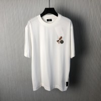 Fendi White Color cotton Fendilicious T-shirt