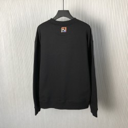Fendi Lunar New Year black cotton sweatshirt
