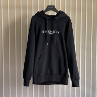 Givenchy Archetype slim fit hoodie in fleece black