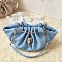 Givenchy Mini Kenny Neo bag in leather Blue
