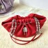 Givenchy Mini Kenny Neo bag in leather Red