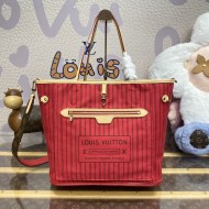 Louis Vuitton Reversible Neverfull Bandoulière Inside Out MM M12096