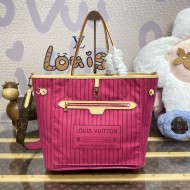 Louis Vuitton Reversible Neverfull Bandoulière Inside Out MM M12257