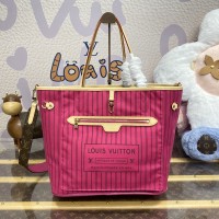 Louis Vuitton Reversible Neverfull Bandoulière Inside Out MM M12257