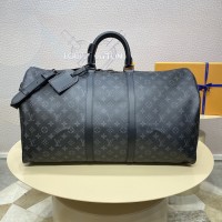 Louis Vuitton Monogram Eclipse Keepall Bandoulière 55 M40605