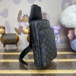 Louis Vuitton Monogram Eclipse Avenue Slingbag PM M47137