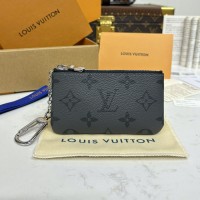 Louis Vuitton Key Pouch Grey Monogram