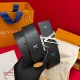 Replica LV Initiales Belt – High-Quality Reversible Design Replica LV Initiales 40mm Reversible Belt – Monogram Buckle & Leather Strap