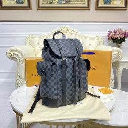 Louis Vuitton Damier Graphite hristopher MM N41379