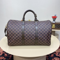 Louis Vuitton Damier Ebene Keepall Bandoulière 45 N41428