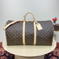 Louis Vuitton Monogram Canvas Keepall Bandoulière 55 M41414