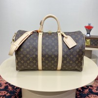 Louis Vuitton Monogram Canvas Keepall Bandoulière 45 M41418