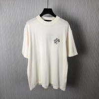 Louis Vuitton Signature Short-Sleeved Cotton Crewneck White