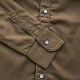 Louis Vuitton Embroidered Long-Sleeved Wool Shirt 1AFXT4 Louis Vuitton Embroidered Long-Sleeved Wool Shirt 1AFXT4