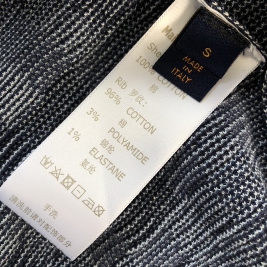 Louis Vuitton LV Lovers Damoflage Jacquard Pullover 1AGHTO Louis Vuitton LV Lovers Damoflage Jacquard Pullover 1AGHTO