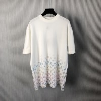 Louis Vuitton Monogram Gradient Embellished Short-Sleeved Crewneck White