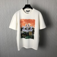 Louis Vuitton Embellished Graphic Cotton T-Shirt 1AHCKN