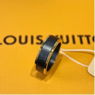 Louis Vuitton Les Gastons Vuitton Small Ring Yellow Gold and Titanium Q0H44M