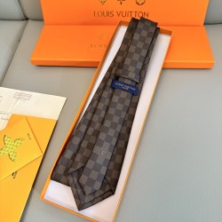 Louis Vuitton Damier Classique Tie Brown