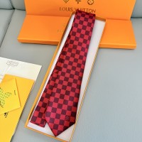Louis Vuitton Damier Classique Tie Red