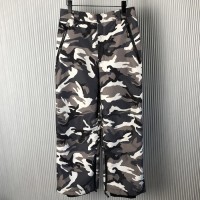 Balenciaga Men's Ski Straight Pants in Grey