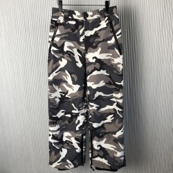 Balenciaga Men's Ski Straight Pants in Grey