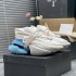 Balmain Unicorn Sneakers in Neoprene and Leather Blue