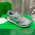 Bottega Veneta Orbit Sneaker Lightweight Technical Fabric and Mesh Green