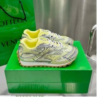 Bottega Veneta Orbit Sneaker Lightweight Technical Fabric Yellow / Silver