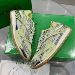 Bottega Veneta Orbit Sneaker Lightweight Technical Fabric Yellow / Silver