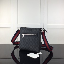 Gucci GG Black small messenger bag ‎523599