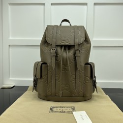 Gucci Medium jumbo GG backpack brown ‎625770