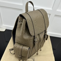 Gucci Medium jumbo GG backpack brown ‎625770