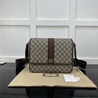 Gucci Ophidia medium messenger bag Beige ‎761741