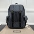 Gucci Black GG Supreme canvas backpack ‎792080