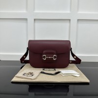 Gucci Horsebit 1955 small shoulder bag smooth leather