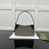 Gucci GG Emblem super mini shoulder bag black ‎820696