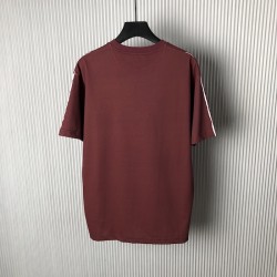 Gucci Cotton jersey T-shirt with print red
