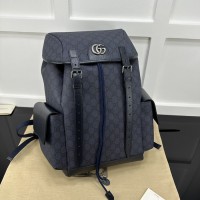 Gucci Ophidia medium backpack ‎blue 598140