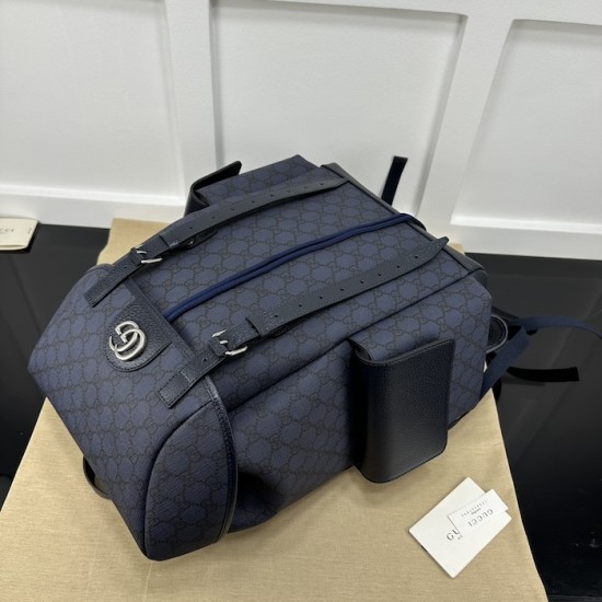 Gucci Ophidia medium backpack ‎blue 598140
