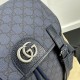 Gucci Ophidia medium backpack ‎blue 598140