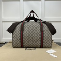 Gucci Medium duffle bag with Web ‎758664