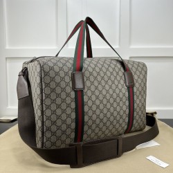 Gucci Medium duffle bag with Web ‎758664