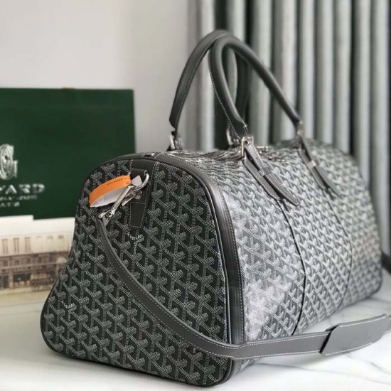Goyard Boston 50 Bag Grey Goyard Boston 50 Bag Grey
