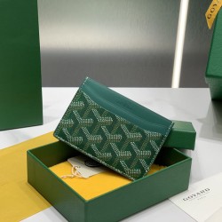Goyard Saint-Sulpice Card Wallet Green