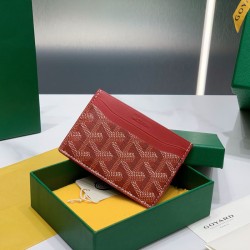 Goyard Saint-Sulpice Card Wallet Red